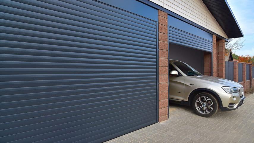 ворота из роллетного профиля в Славянске-на-Кубани